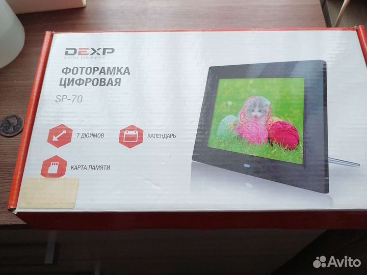 Цифровая фоторамка новая