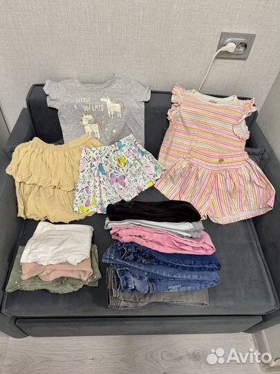 Вещи пакетом 116 на девочку