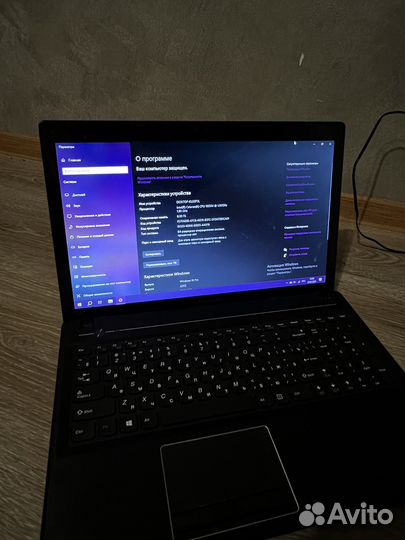 Ноутбук lenovo g580