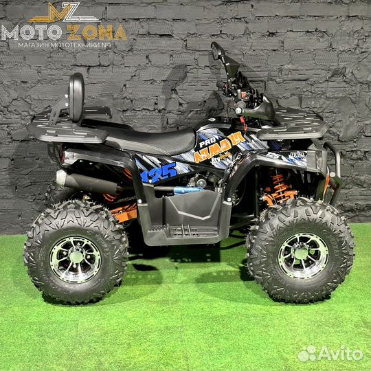Квадроцикл MZ Armour 125 Pro (черный)