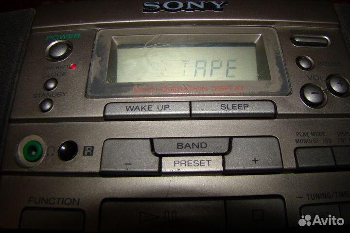 Музыкальный центр sony