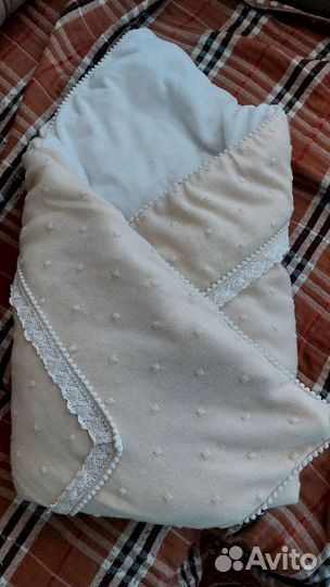 Конверт одеяло на выписку