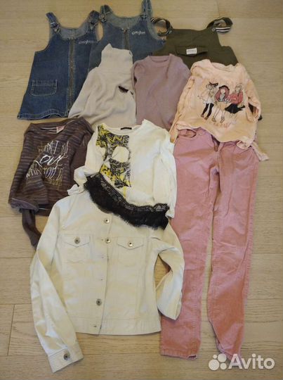 Вещи для девочки 140 пакетом