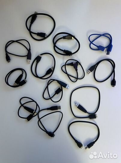 Шнур USB A-microUSB B 9PIN 0.5м USB3.0