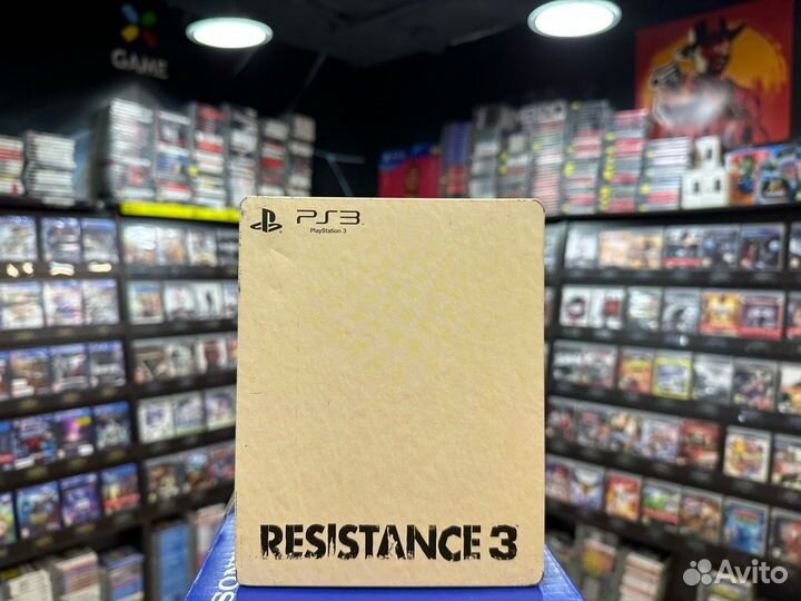 Игры для PS3: Resistance 3 Steelbook