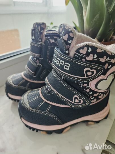 Сапоги зимние детские 22