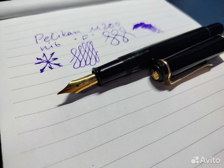 Перьевая ручка pelikan m200