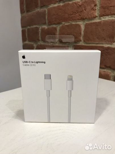 Apple USB-C to Lightning Cable 2m новый оригинал