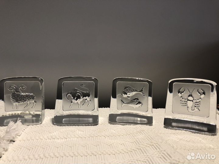 Пресс-папье хрусталь Швеция