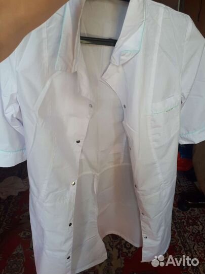Халат медицинский 46 белый