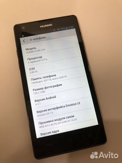 Смартфон huawei Ascend G700