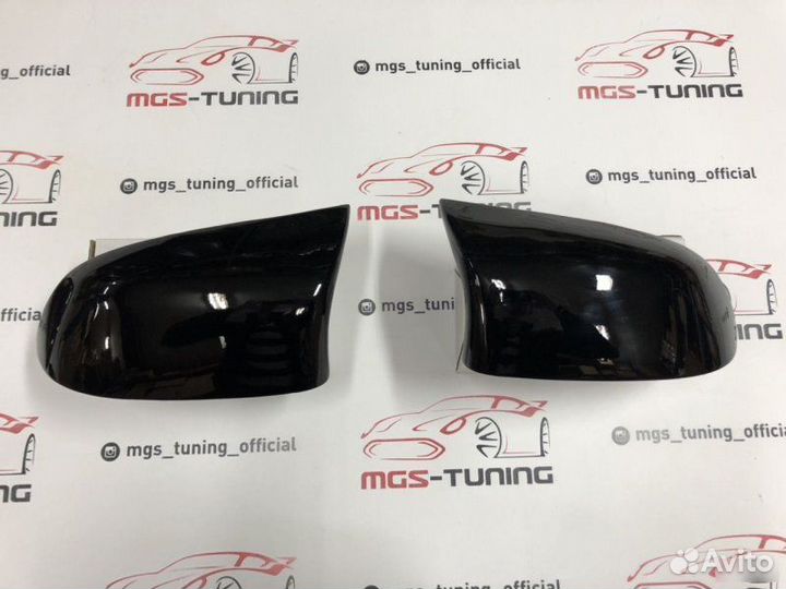 Накладки на зеркала (крышки) Х3 М BMW F25 черные