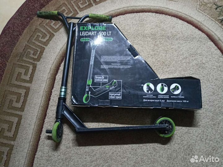 Трюковой самокат Explore