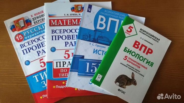 Тренировочные тетради впр 5 класс