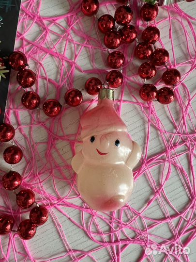 Елочная игрушка «Снеговик»