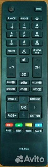 Пульт Haier HTR-A18H для телевизора