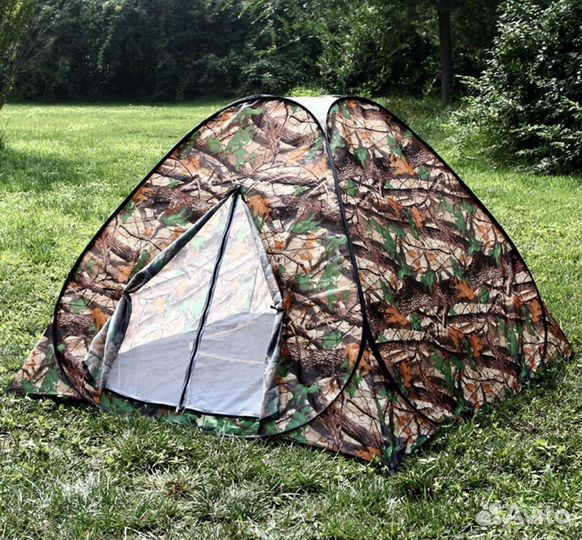 Палатка автоматическая 3-х местная,4-х местная