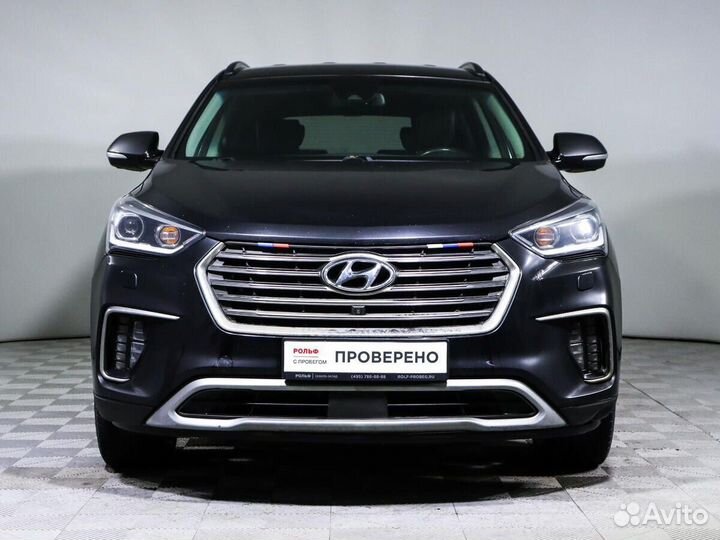 Hyundai Grand Santa Fe 2.2 AT, 2017, 129 753 км