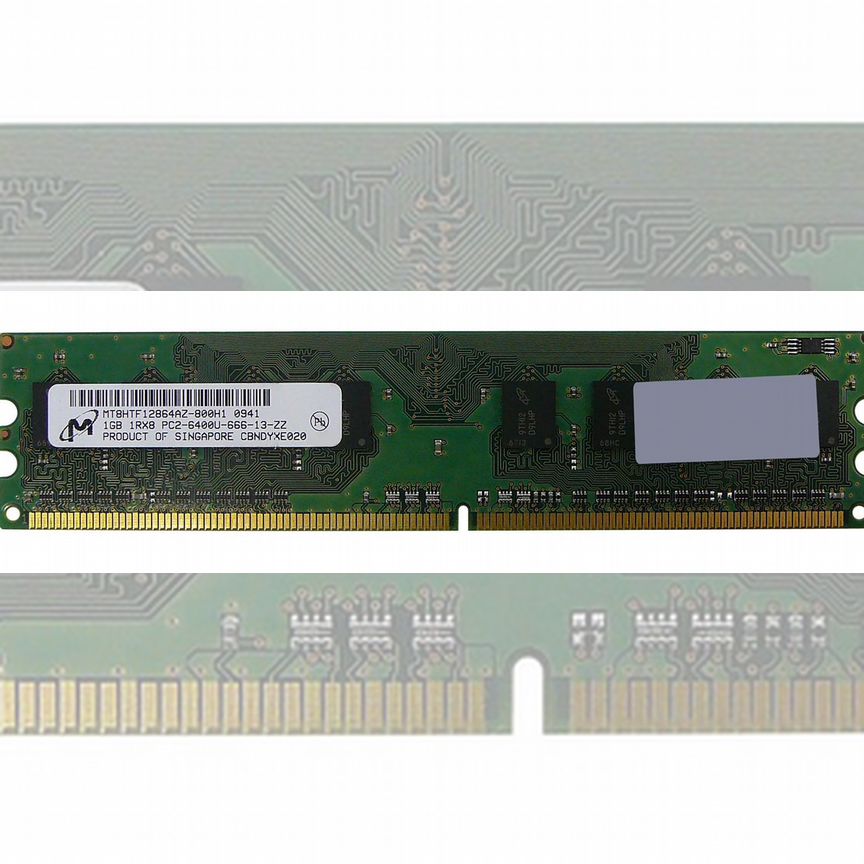 [MT8HTF12864AZ-800H1] Оперативная Память Micron 1gb Mt8htf12864az-800h1