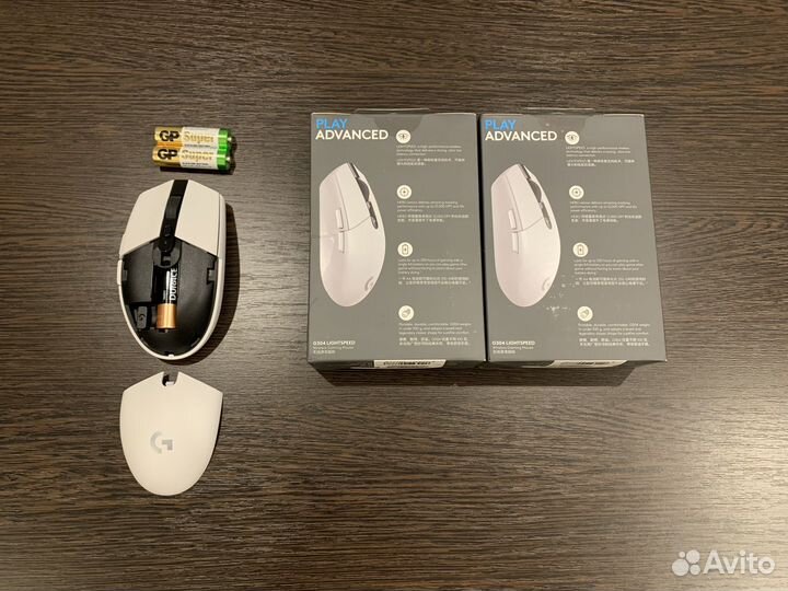 Беспроводная мышь новая Logitech G304 белая