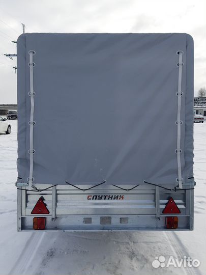 Прицеп цинк Эксперт 3,0*1,5*0,3 тент аэро