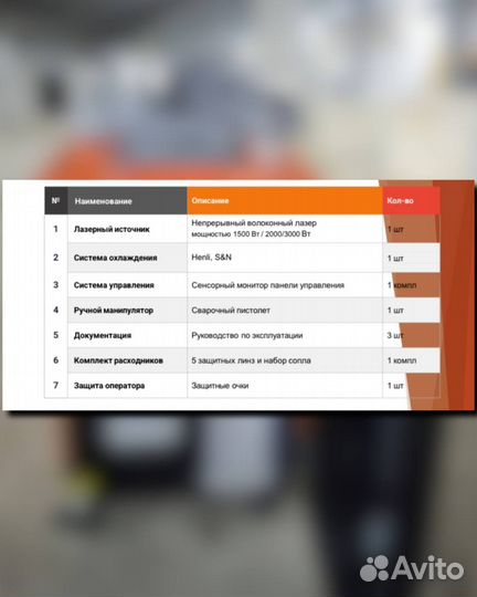 Ручной аппарат лазерной сварки, в наличии