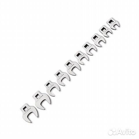 Набор головок-ключей Snap-on 10-19мм (10шт.), квад