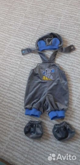 Новогодний костюм мышки 2-4 года