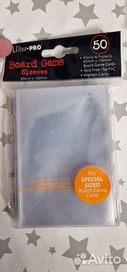 Протекторы для карт Ultra Pro 56*87