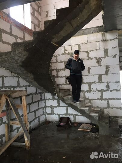 Лестница из бетона