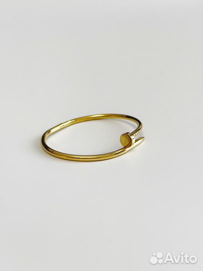 Браслет cartier тонкий гвоздь