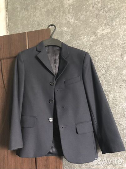 Школьный пиджак размер 128
