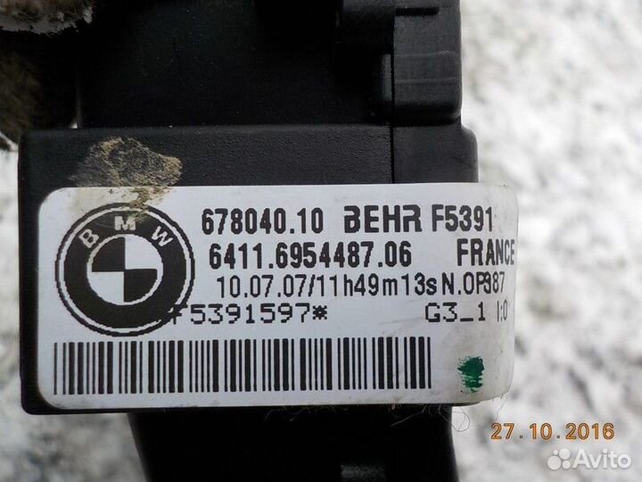 Радиатор отопителя электрический правый Bmw X5 E70