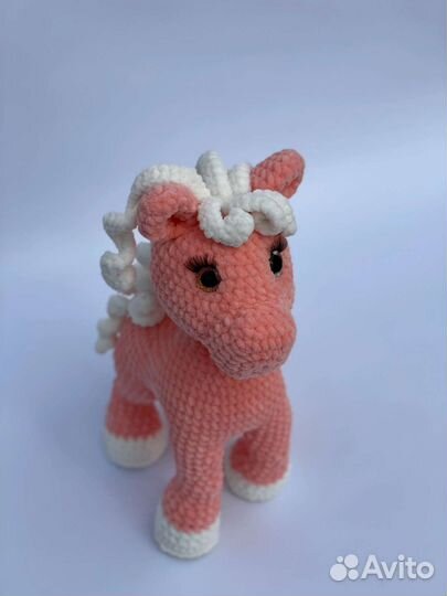 Лошадь, мягкая игрушка, ручная работа