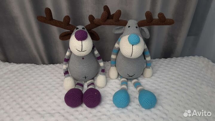 Вязаные игрушки ручной работы