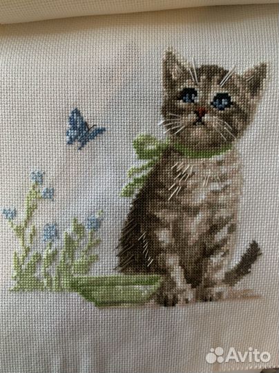 Вышивка крестиком готовая