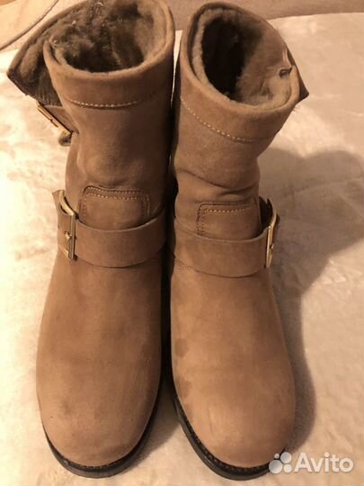 Сапоги на натуральном меху