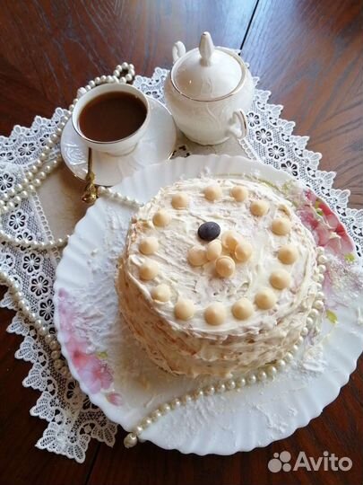 Домашняя выпечка (торты, ватрушки, куличи, вафли)