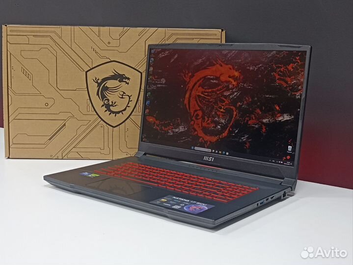 Новый MSI 17.3 144Hz Core i5 12450H RTX2050 DDR5