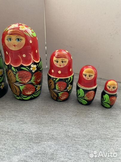 Расписные матрешки