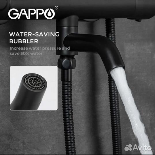 Душевая система Gappo G2490-6 с термостатом