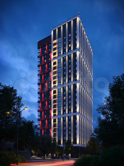 Квартира-студия, 32,1 м², 8/26 эт.