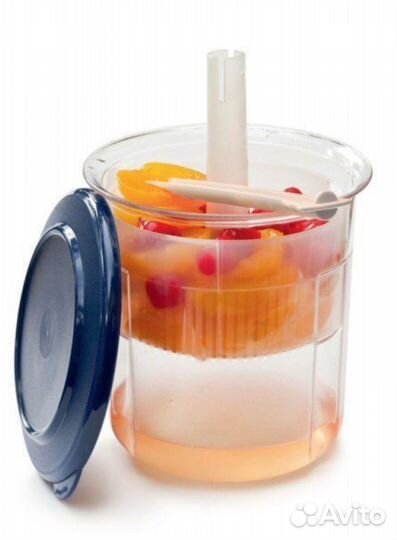 Tupperware Новая Деликатесница 2в1 с Вилочкой 1,4л