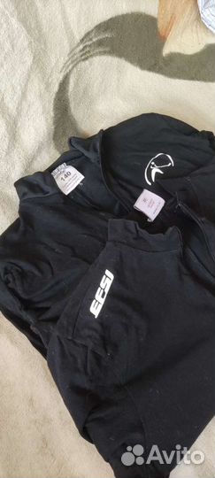 Комбинезон хоккейный черный (термобелье)