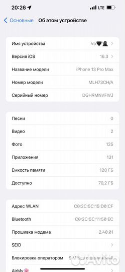 iPhone 13 Pro Max, 128 ГБ