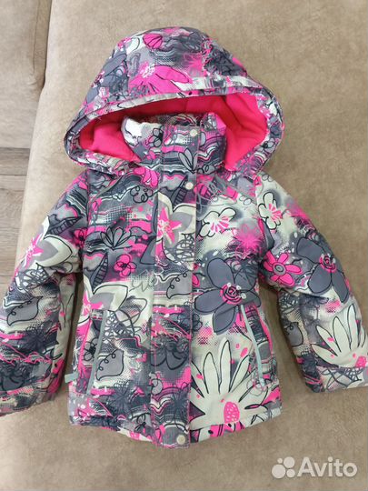 Куртка зимняя для девочки 86
