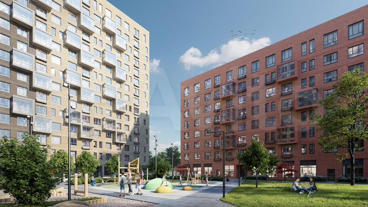 2-к. квартира, 43,6 м², 3/12 эт.