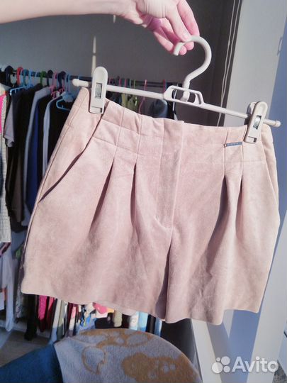 Велюровые шорты