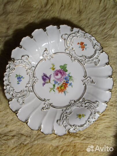 Мейссенский фарфор антикварный 1966 г