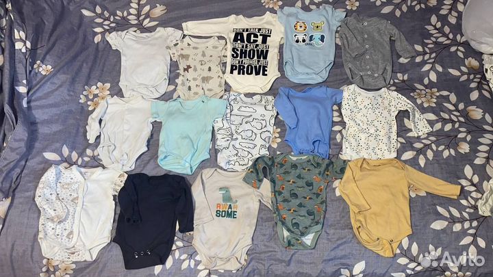 Вещи пакетом на мальчика 0-3